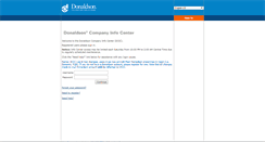 Desktop Screenshot of ic.donaldson.com